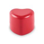 SWEET Heart shape vegan lip balm Red