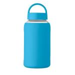 BORIS Flasche Borosilikatglas 600ml Türkis