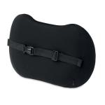 NECKRES Memory-Schaum-Kissen Schwarz