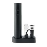 VINO SET Electric wine opener set Black