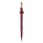 RAYNA 27" auto umbrella wood handle Burgundy