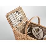 MIMBRE PLUS Picknickkorb aus Korbweide Holz