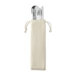 CUSTA SET Besteck-Set Edelstahl Beige