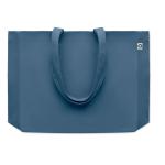 RESPECT COLOURED Recycelte Canvas-Tasche Blau