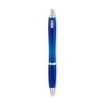 RIO RPET Druckkugelschreiber RPET Transparent blau