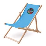 HONOPU Beach chair in wood Turqoise