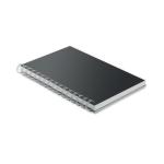 ANOTATE A5 RPET notebook recycled lined Black