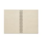 GRASS BOOK DIN A5 Notizbuch Graspapier Beige