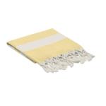 AGOURA Hamman towel blanket 140 gr/m² Yellow