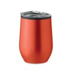 CHIN CHAN Doppelwandiger Trinkbecher 350 Rot