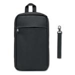 CEBAG Cross chest bag in 600D Rpet Black