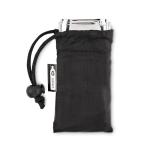 HELP Emergency blanket in a pouch Black