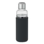 Glass bottle sensor reminder Black