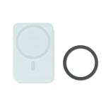 DOUBLETIC Magnetic Powerbank 5000mAh 15W Light blue