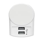 EURO USB CHARGER 2XA Skross Euro USB Charger (2xA) 12W White