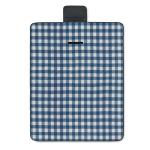 CALY RPET fleece picnic blanket Aztec blue