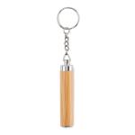 PIANTI Schlüsselring mit Taschenlampe Holz