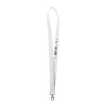 LANSEE Seed paper lanyard w/hook White