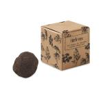 BOMBI III Herb seed bomb in carton box Fawn