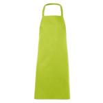 KITAB Kitchen apron in cotton Lime