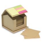 RECYCLOPAD Notizzettelbox Beige