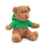 JOHNNY Teddy bear plus with hoodie Green