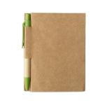 CARTOPAD Recycled notebook with pen 