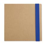QUINCY Notebook with memo set and pen Bright royal