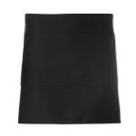JARED Waiter's apron short 195 gr/m2 Black