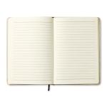 DIN A5 Notizbuch mit Canvas Beige