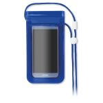 COLOURPOUCH Wasserfeste Smartphone Hülle Transparent blau