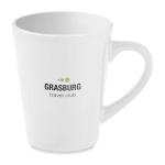 TAZA Keramik Kaffeebecher 180ml Weiß