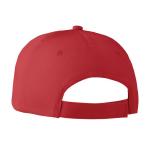 BASIE 6 panels baseball cap Red