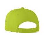 BASIE 6 panels baseball cap Lime