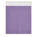  TYVEK One sheet of 10 wristbands Purple