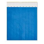  TYVEK One sheet of 10 wristbands Bright royal