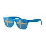 FLAG FUN Fan Sonnenbrille Blau