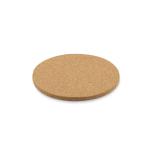 BIERPON Round cork coaster Timber