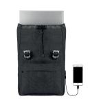 RIGA Backpack in 600D polyester Black