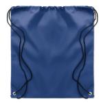 SHOOPPET 190T RPET drawstring bag Aztec blue