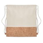 ILLA 160gr/m² cotton drawstring bag Fawn
