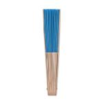 FANNY WOOD Manual hand fan wood Bright royal