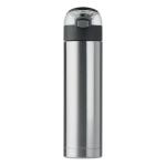 NUUK LUX Trinkflasche 400ml Silber matt