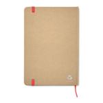 EVERWRITE A5 recycled notebook 80 lined Red