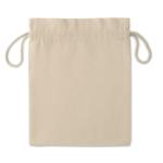 TASKE MEDIUM Medium Cotton draw cord bag Fawn