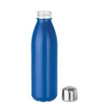 ASPEN GLASS Glass drinking bottle 650ml Bright royal