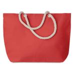 MENORCA Beach bag with cord handle Red