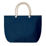 MENORCA Beach bag with cord handle Aztec blue