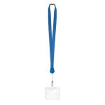 ZIP LANYARD Lanyard mit Badge-Halter Königsblau