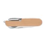 LUCY LUX Multi tool pocket knife bamboo Timber